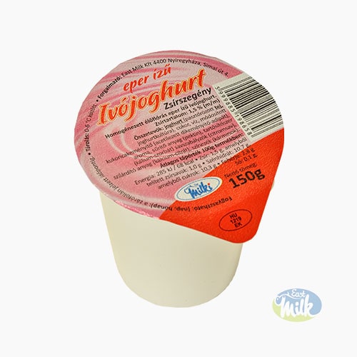 East Milki Eper ízű ivójoghurt 150g