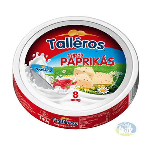 Talléros kördobozos sajt csípőspaprikás 140g